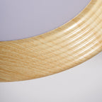 Minimalist Wood Ceiling Lamp Lighting Lobby