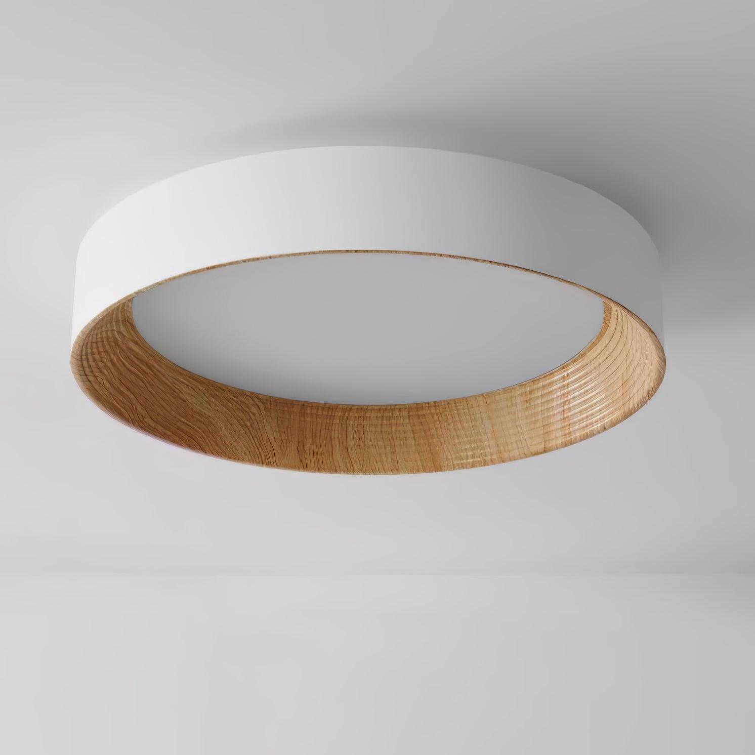 Minimalist Wood Ceiling Lamp Lighting Lobby