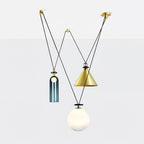 Modern Geometric Shape Ceiling Light Fixture Lighting Lobby