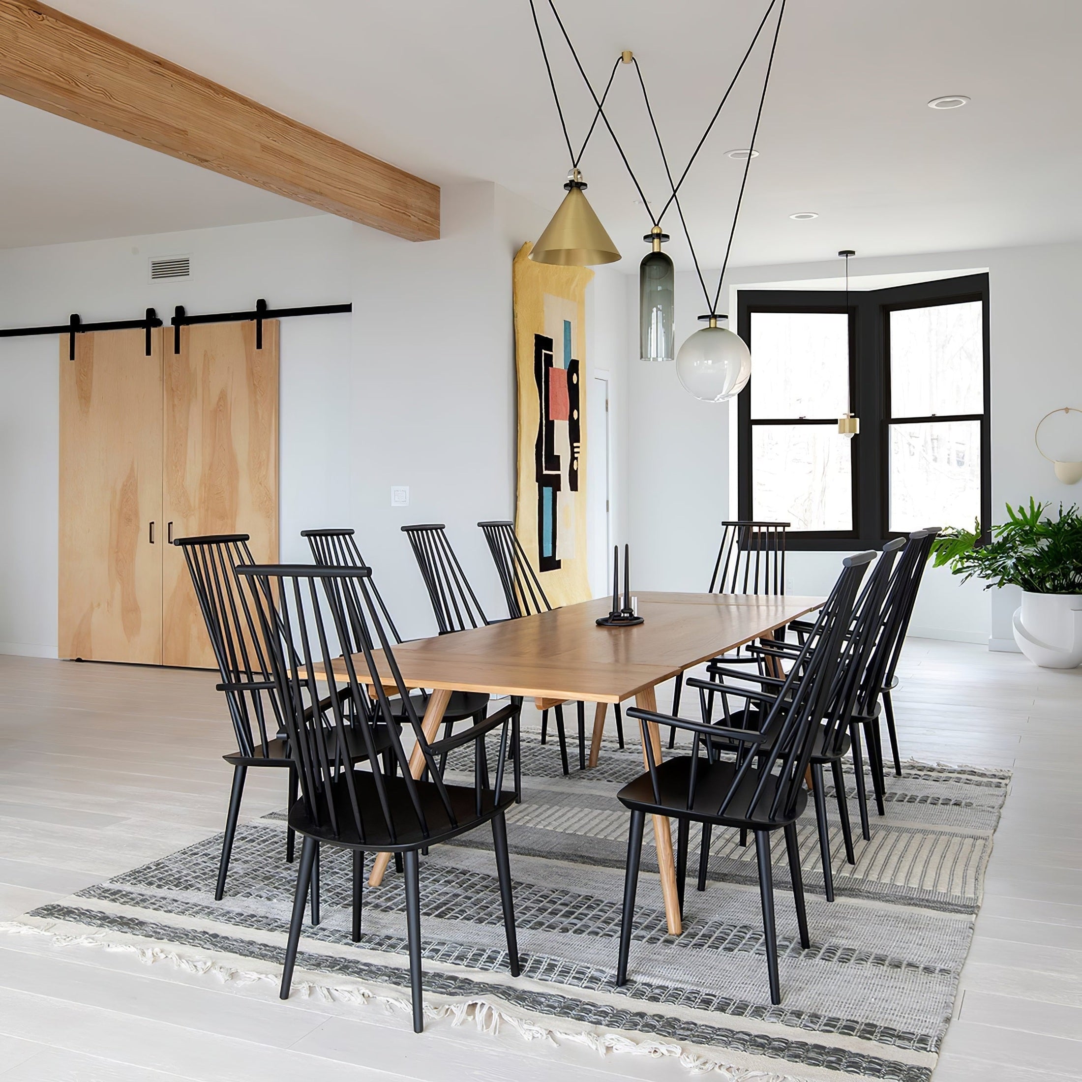 Modern Geometric Shape Ceiling Light Fixture Lighting Lobby