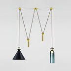 Modern Geometric Shape Ceiling Light Fixture Lighting Lobby