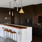 Modern Geometric Shape Ceiling Light Fixture Lighting Lobby