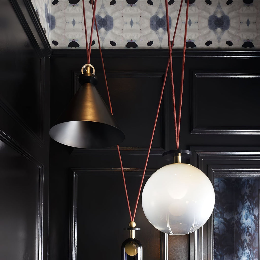 Modern Geometric Shape Ceiling Light Fixture Lighting Lobby