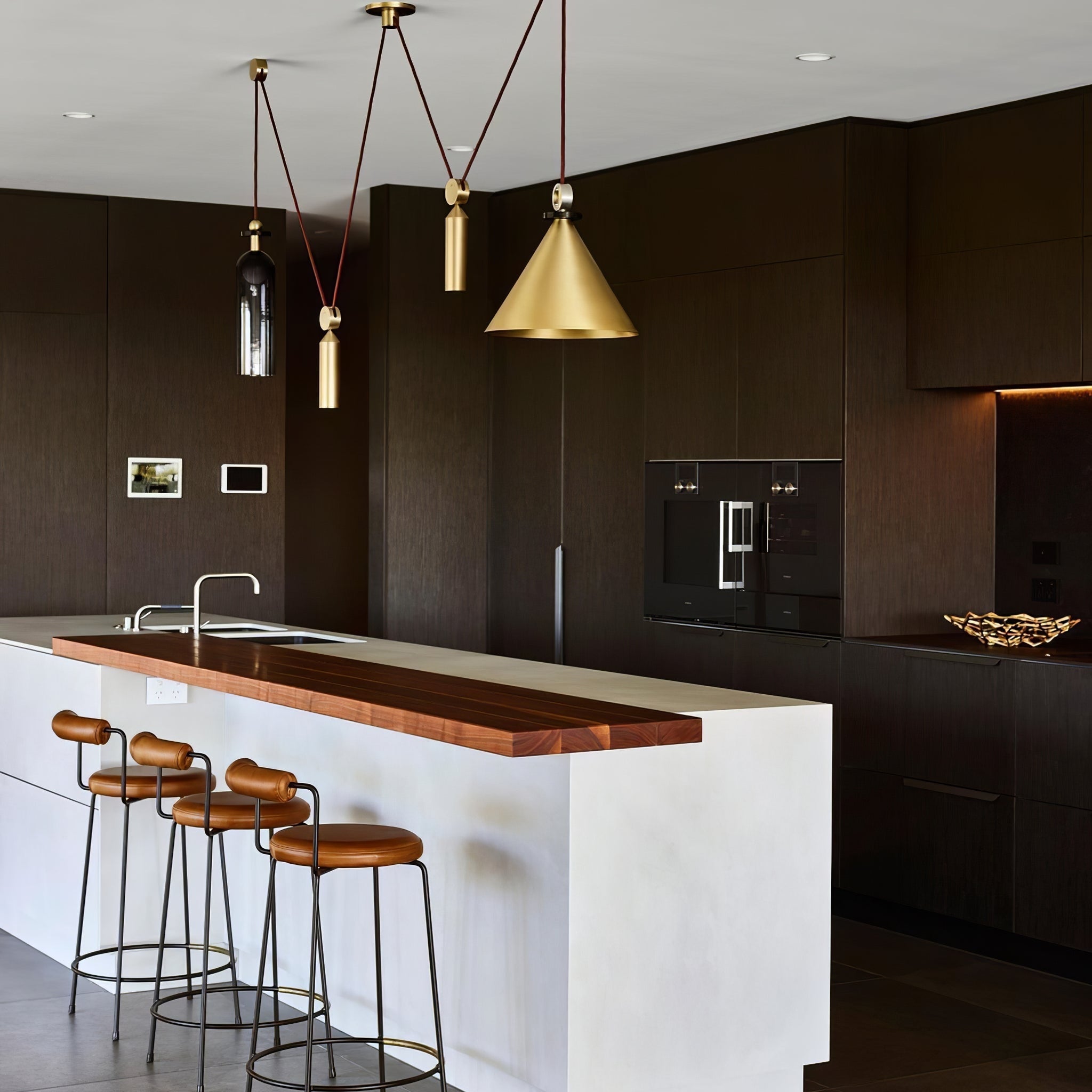Modern Geometric Shape Ceiling Light Fixture Lighting Lobby
