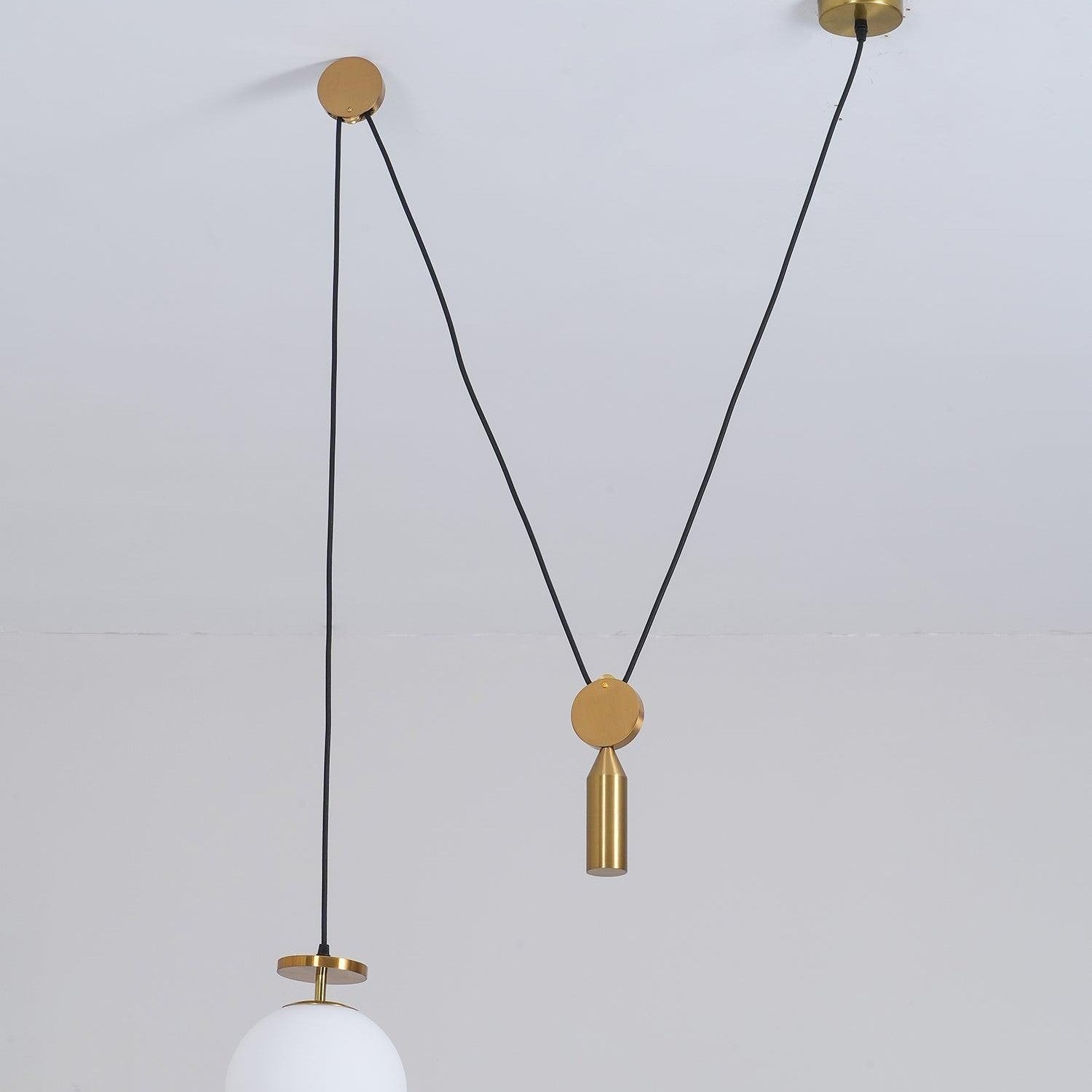 Modern Geometric Shape Ceiling Light Fixture Lighting Lobby