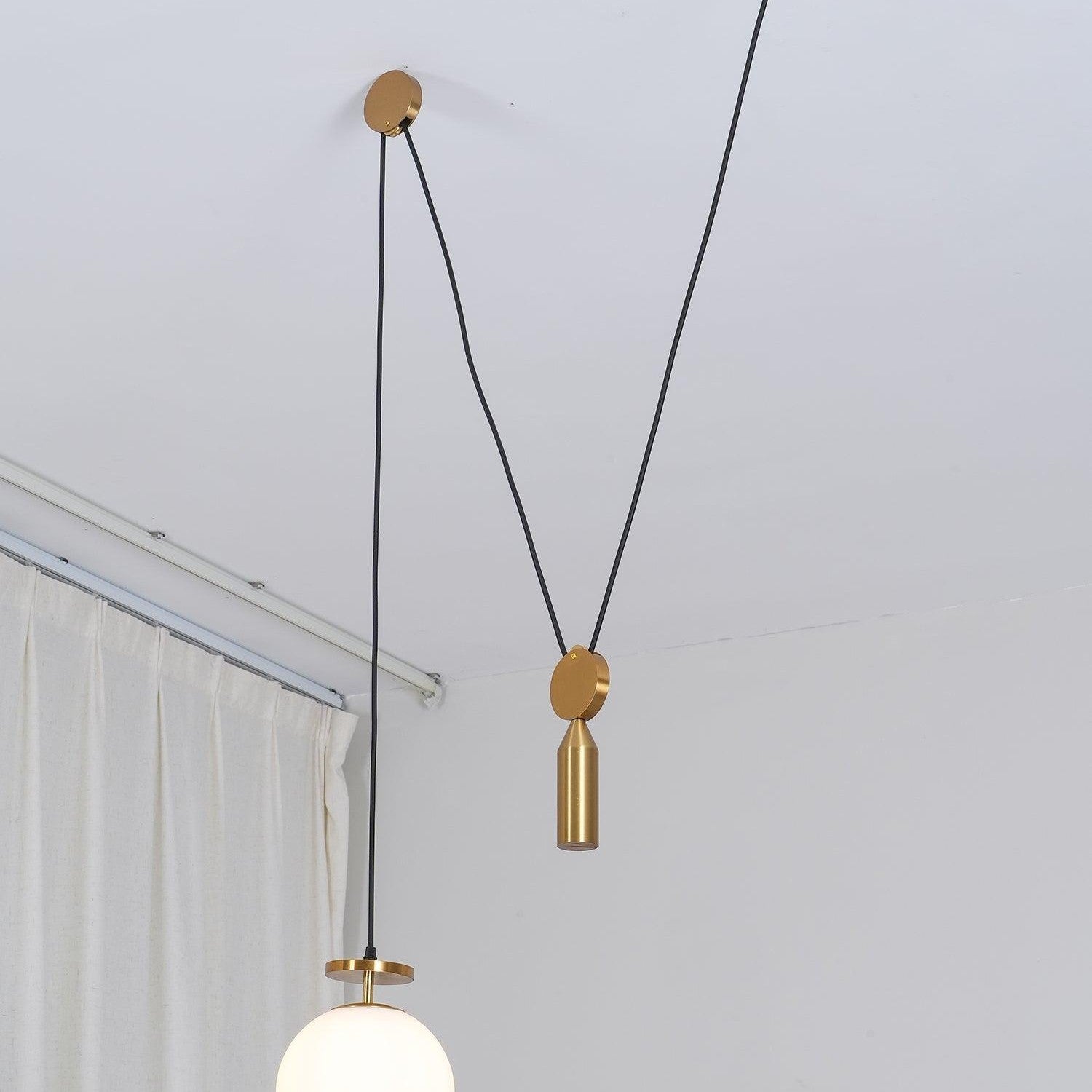 Modern Geometric Shape Ceiling Light Fixture Lighting Lobby
