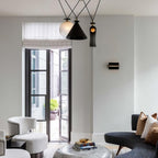 Modern Geometric Shape Ceiling Light Fixture Lighting Lobby