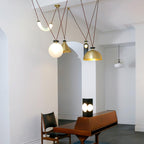 Modern Geometric Shape Ceiling Light Fixture Lighting Lobby