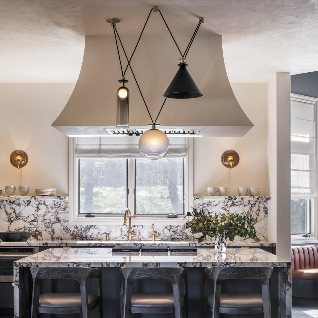 Modern Geometric Shape Ceiling Light Fixture Lighting Lobby