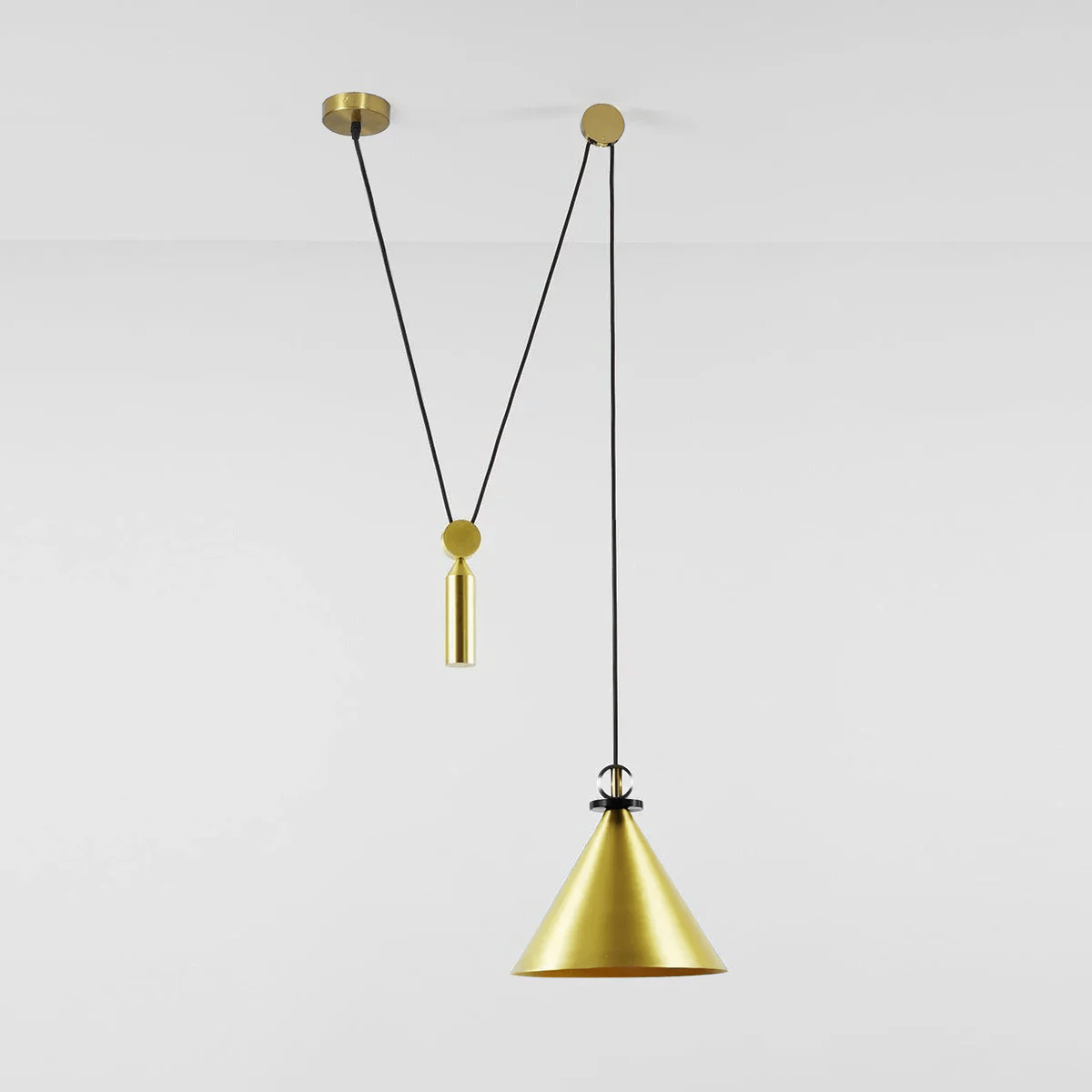 Modern Geometric Shape Ceiling Light Fixture Lighting Lobby