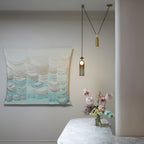 Modern Geometric Shape Ceiling Light Fixture Lighting Lobby