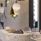 Modern Geometric Shape Ceiling Light Fixture Lighting Lobby