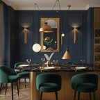 Modern Geometric Shape Ceiling Light Fixture Lighting Lobby