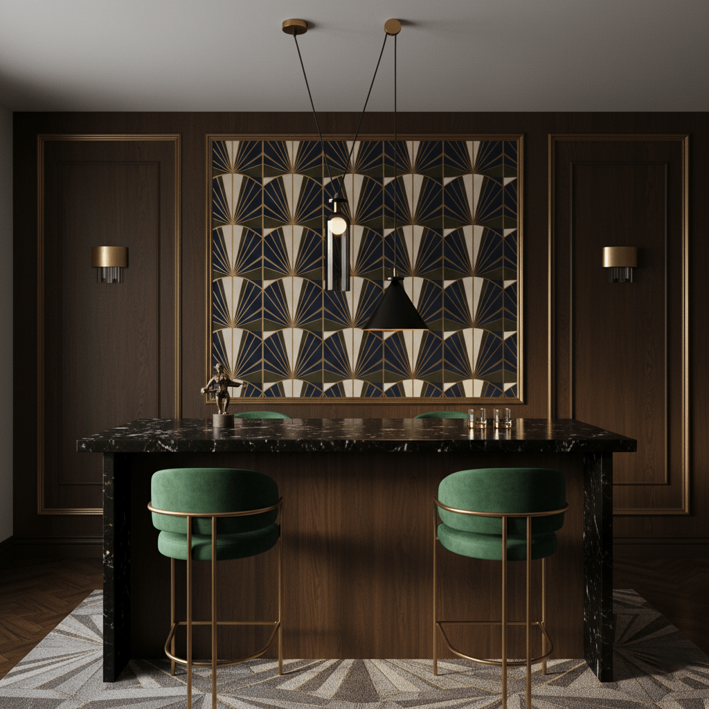 Modern Geometric Shape Ceiling Light Fixture Lighting Lobby