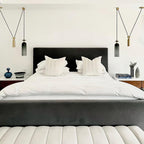 Modern Geometric Shape Ceiling Light Fixture Lighting Lobby