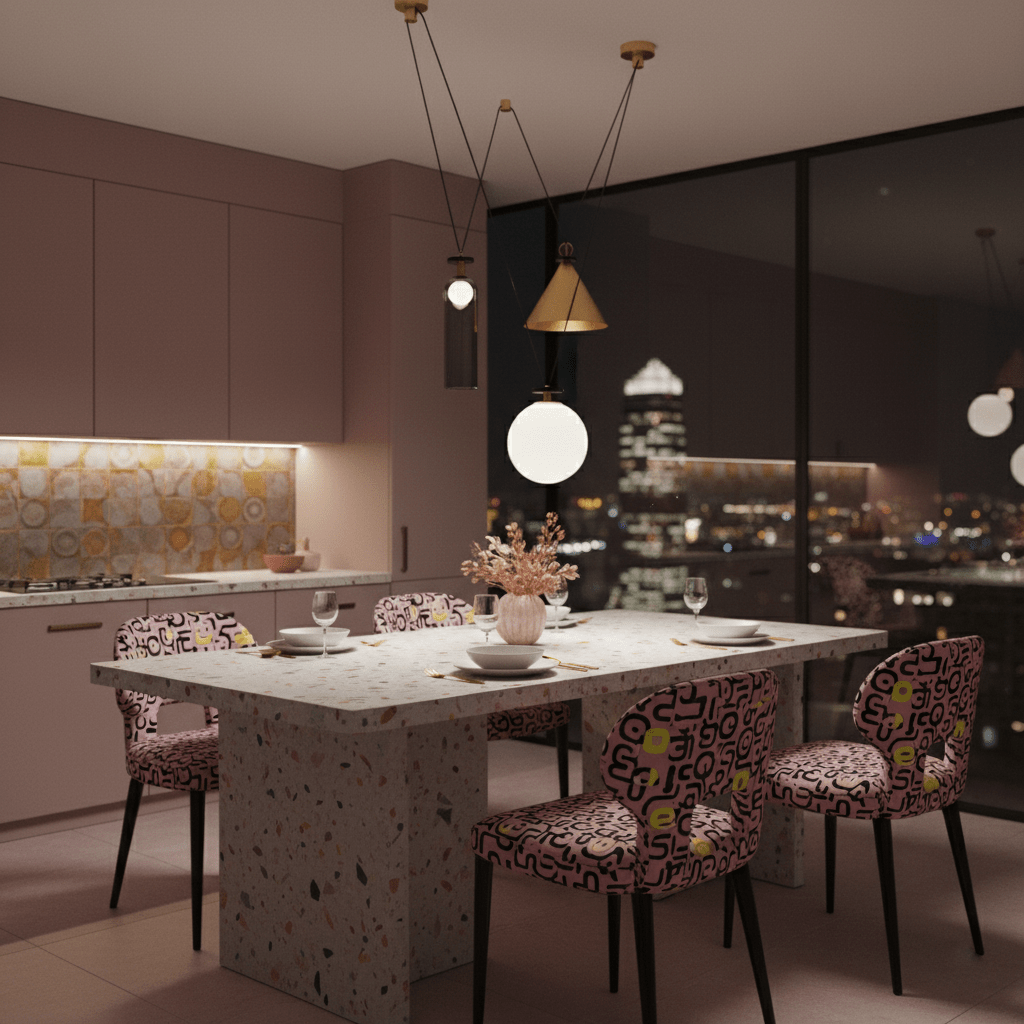 Modern Geometric Shape Ceiling Light Fixture Lighting Lobby