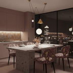Modern Geometric Shape Ceiling Light Fixture Lighting Lobby