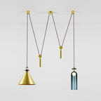 Modern Geometric Shape Ceiling Light Fixture Lighting Lobby