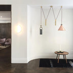 Modern Geometric Shape Ceiling Light Fixture Lighting Lobby