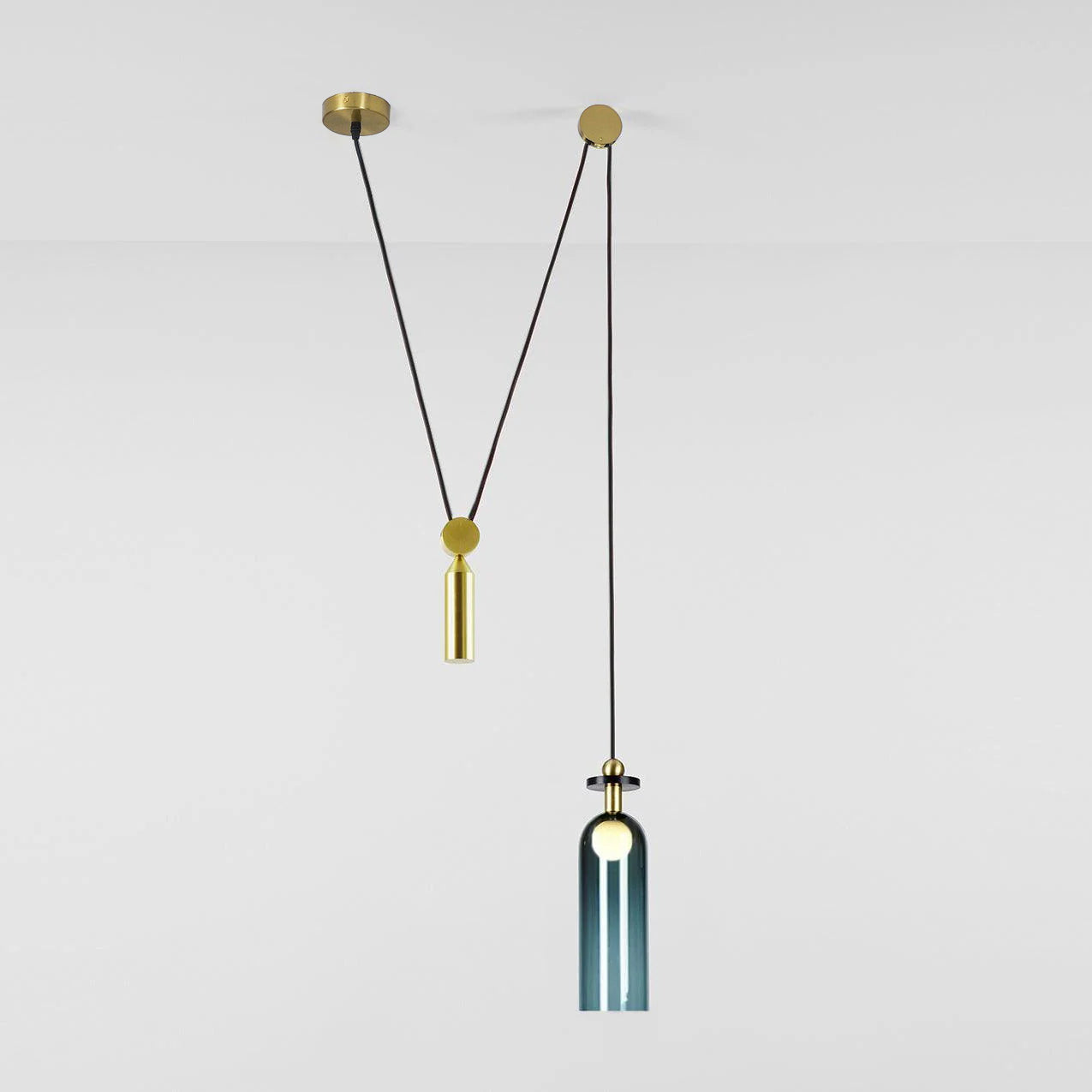 Modern Geometric Shape Ceiling Light Fixture Lighting Lobby