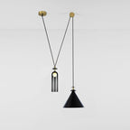 Modern Geometric Shape Ceiling Light Fixture Lighting Lobby