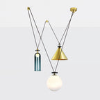 Modern Geometric Shape Ceiling Light Fixture Lighting Lobby