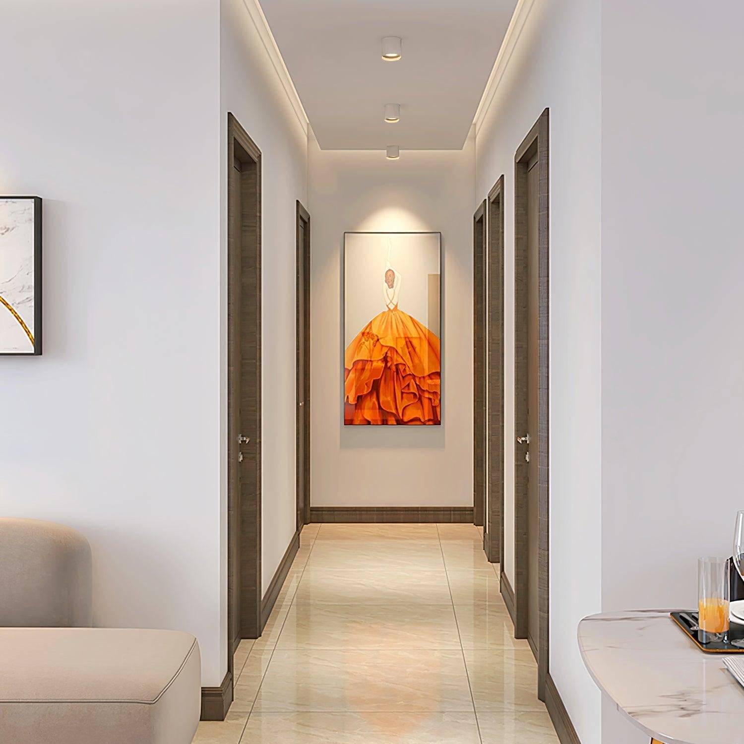 Modupoint Ceiling Fixture Lighting Lobby