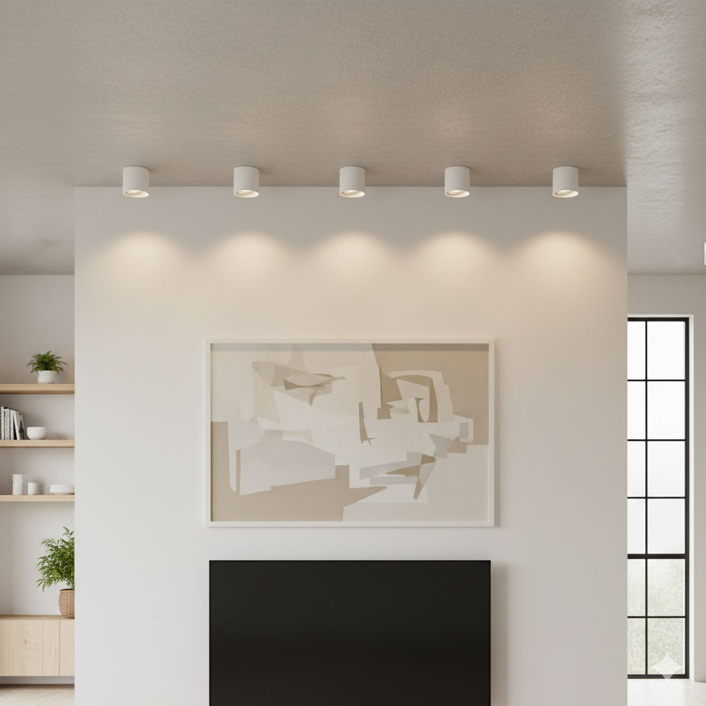 Modupoint Ceiling Fixture Lighting Lobby