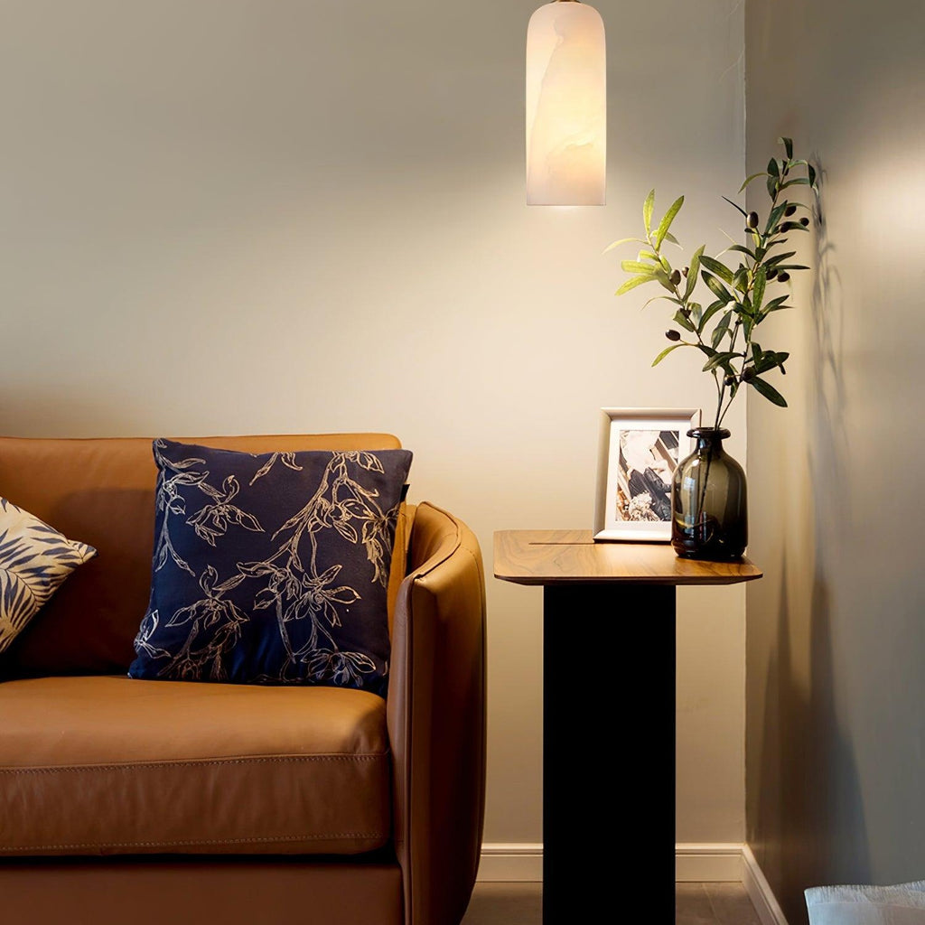 Monty Alabaster Ceiling Suspension Lamp Lighting Lobby