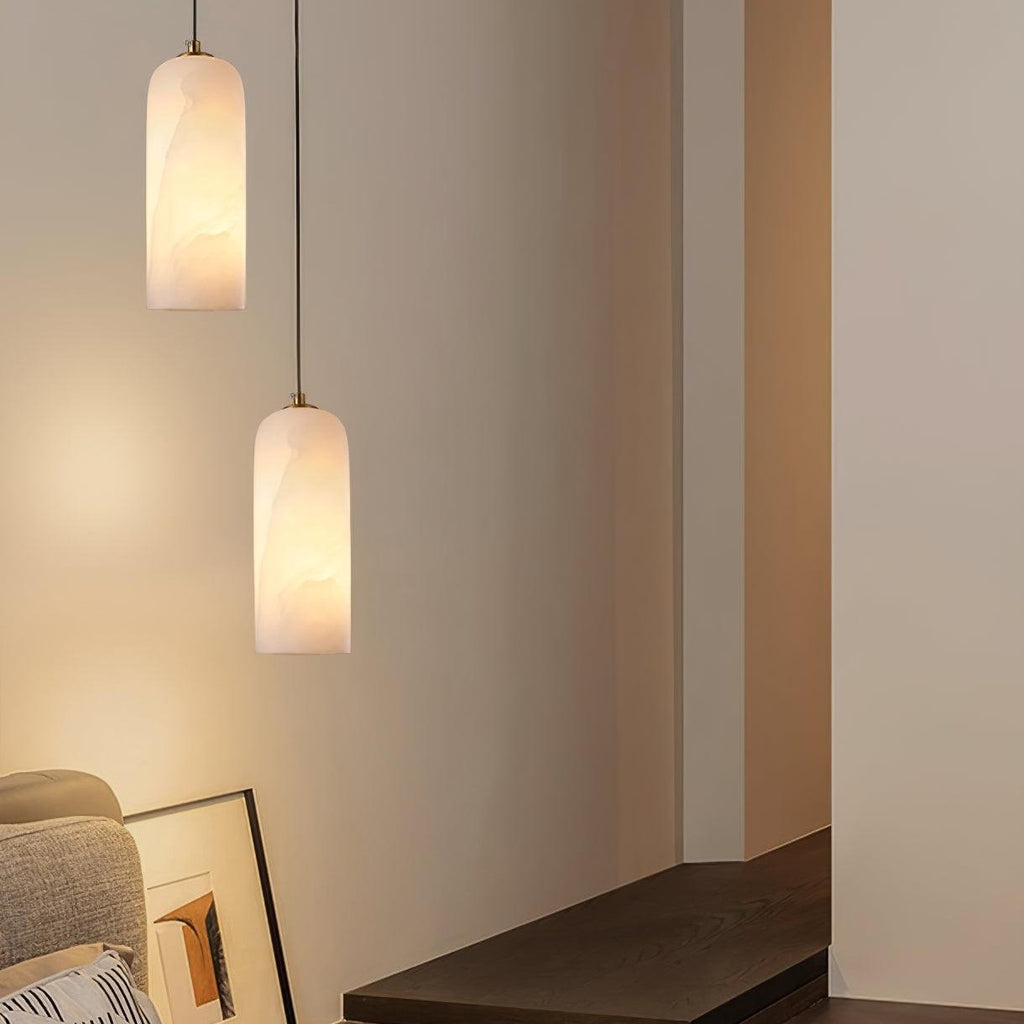 Monty Alabaster Ceiling Suspension Lamp Lighting Lobby