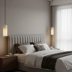 Monty Alabaster Ceiling Suspension Lamp Lighting Lobby