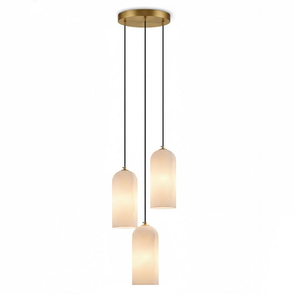Monty Alabaster Ceiling Suspension Lamp Lighting Lobby