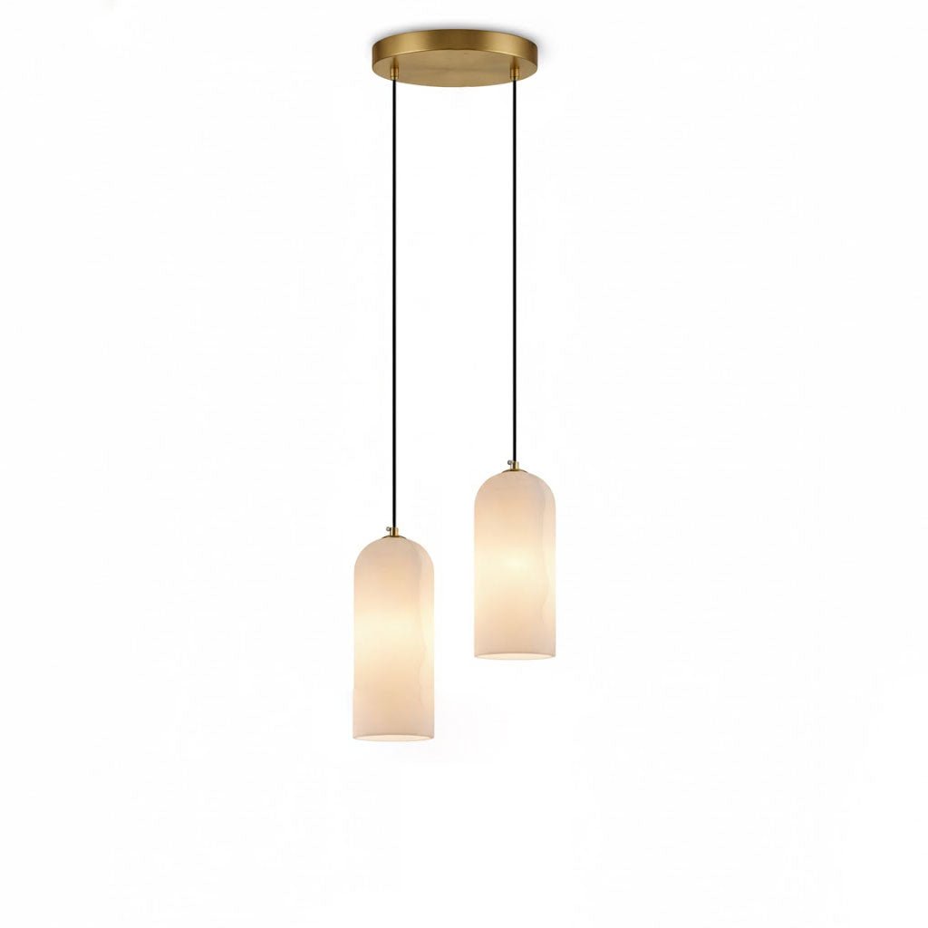 Monty Alabaster Ceiling Suspension Lamp Lighting Lobby