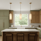 Monty Alabaster Ceiling Suspension Lamp Lighting Lobby