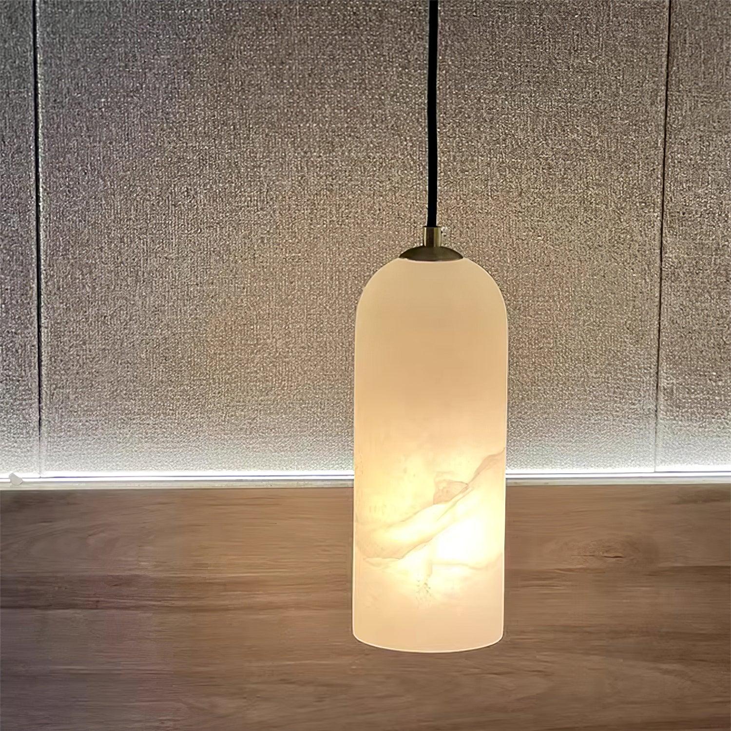 Monty Alabaster Ceiling Suspension Lamp Lighting Lobby