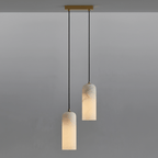 Monty Alabaster Ceiling Suspension Lamp Lighting Lobby