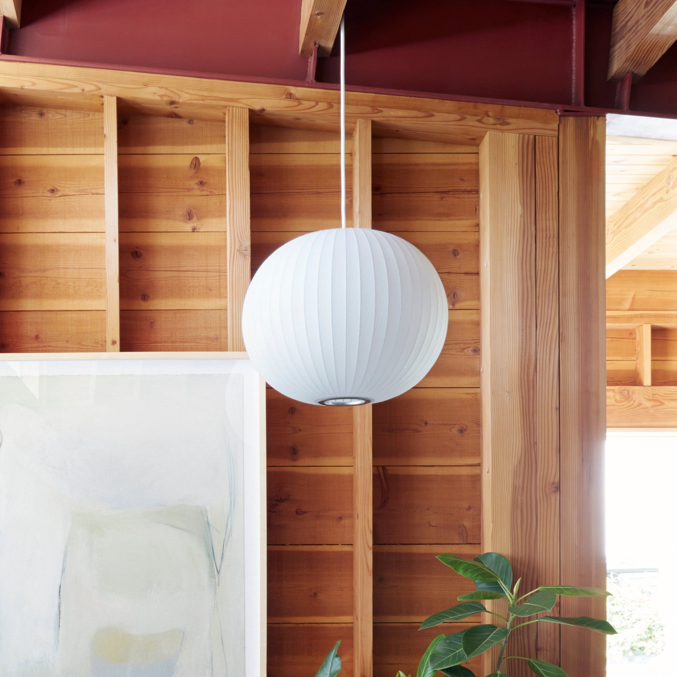 Mulberry Silk Bubble Ceiling Pendant Light Lighting Lobby