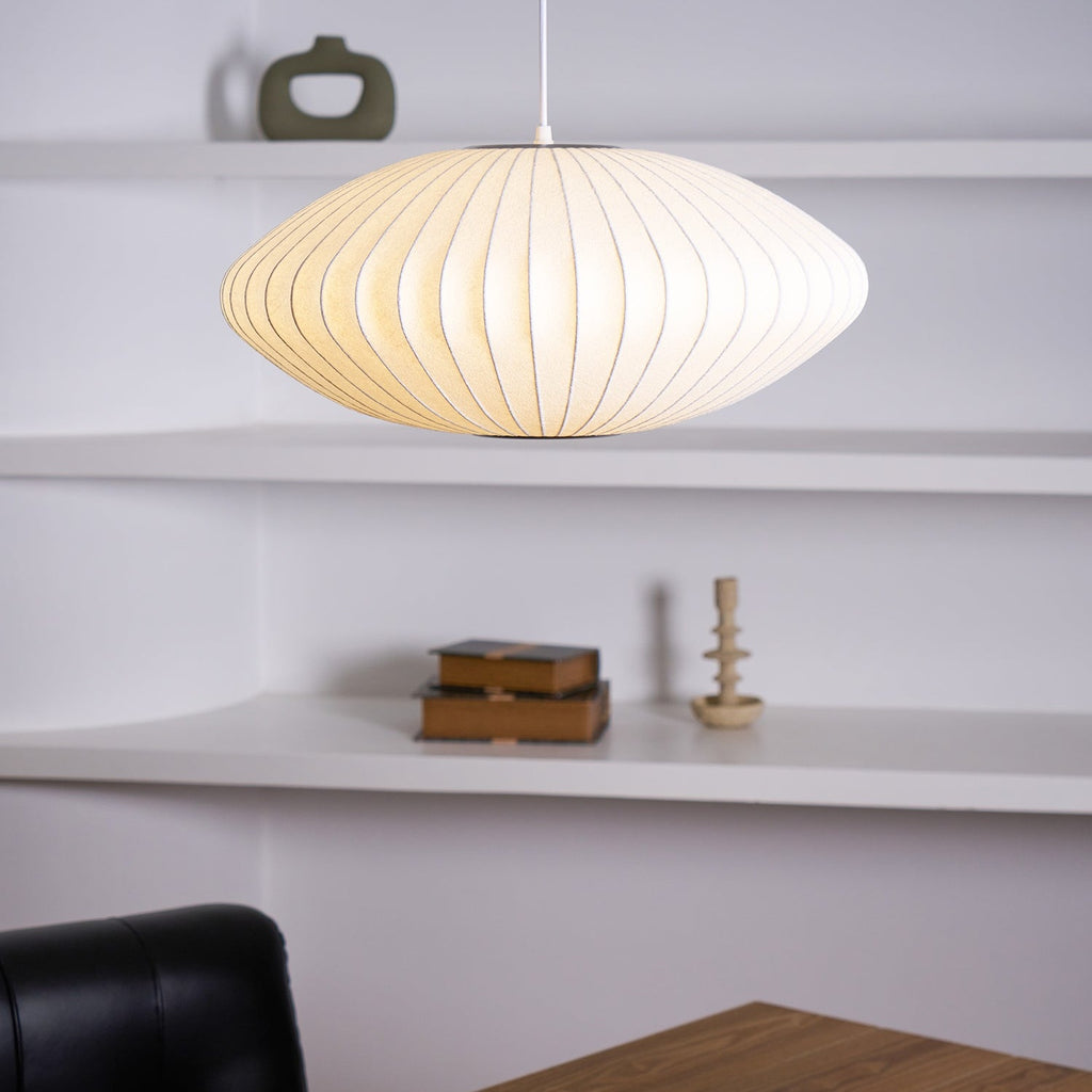 Mulberry Silk Bubble Ceiling Pendant Light Lighting Lobby
