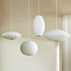 Mulberry Silk Bubble Ceiling Pendant Light Lighting Lobby