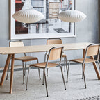 Mulberry Silk Bubble Ceiling Pendant Light Lighting Lobby
