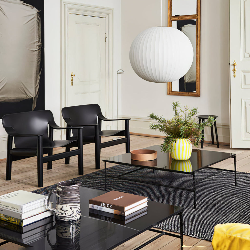 Mulberry Silk Bubble Ceiling Pendant Light Lighting Lobby