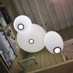 Mulberry Silk Bubble Ceiling Pendant Light Lighting Lobby