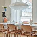 Mulberry Silk Bubble Ceiling Pendant Light Lighting Lobby