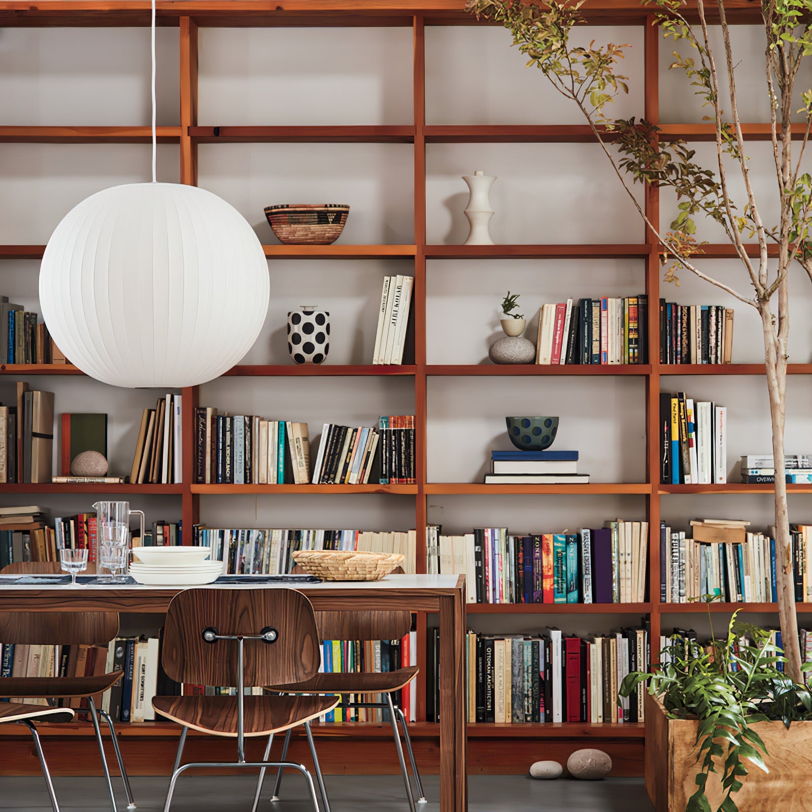 Mulberry Silk Bubble Ceiling Pendant Light Lighting Lobby