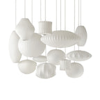 Mulberry Silk Bubble Ceiling Pendant Light Lighting Lobby