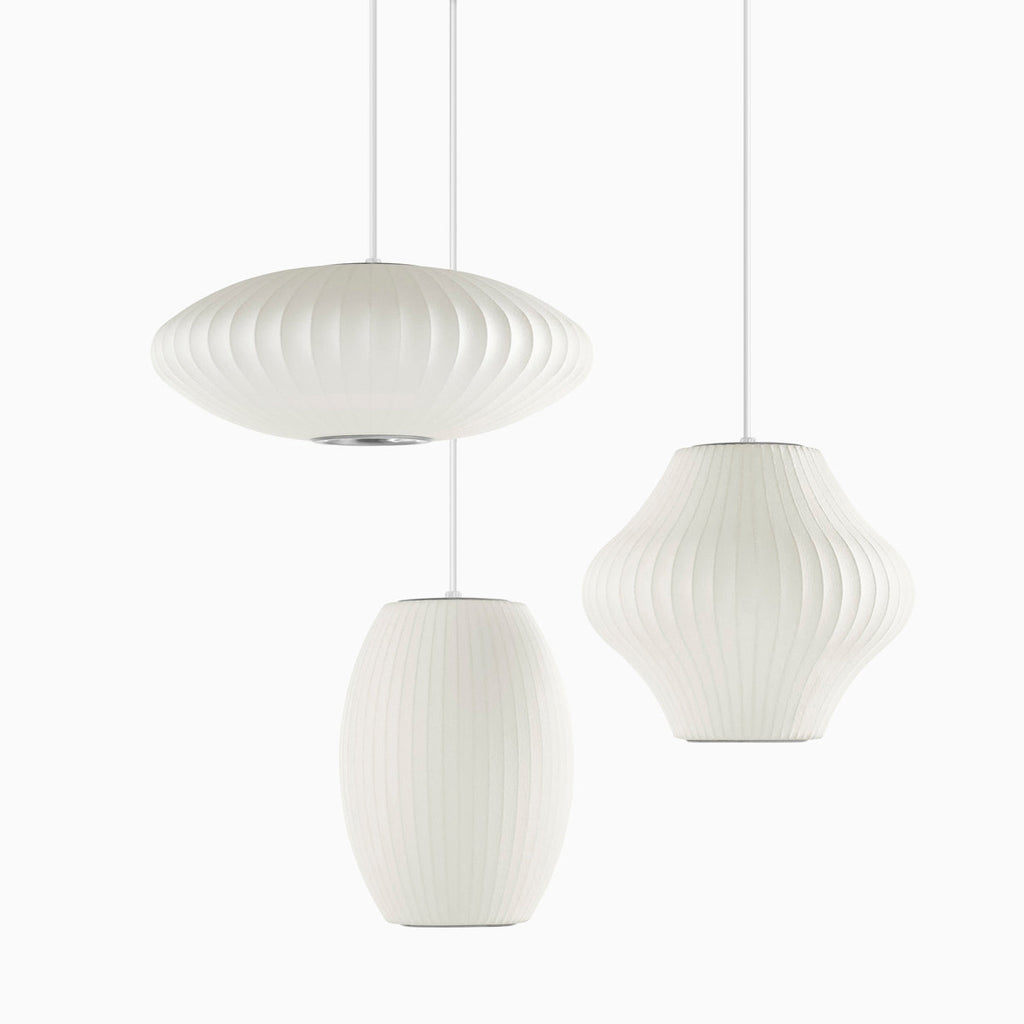 Mulberry Silk Bubble Ceiling Pendant Light Lighting Lobby