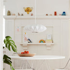 Mulberry Silk Bubble Ceiling Pendant Light Lighting Lobby