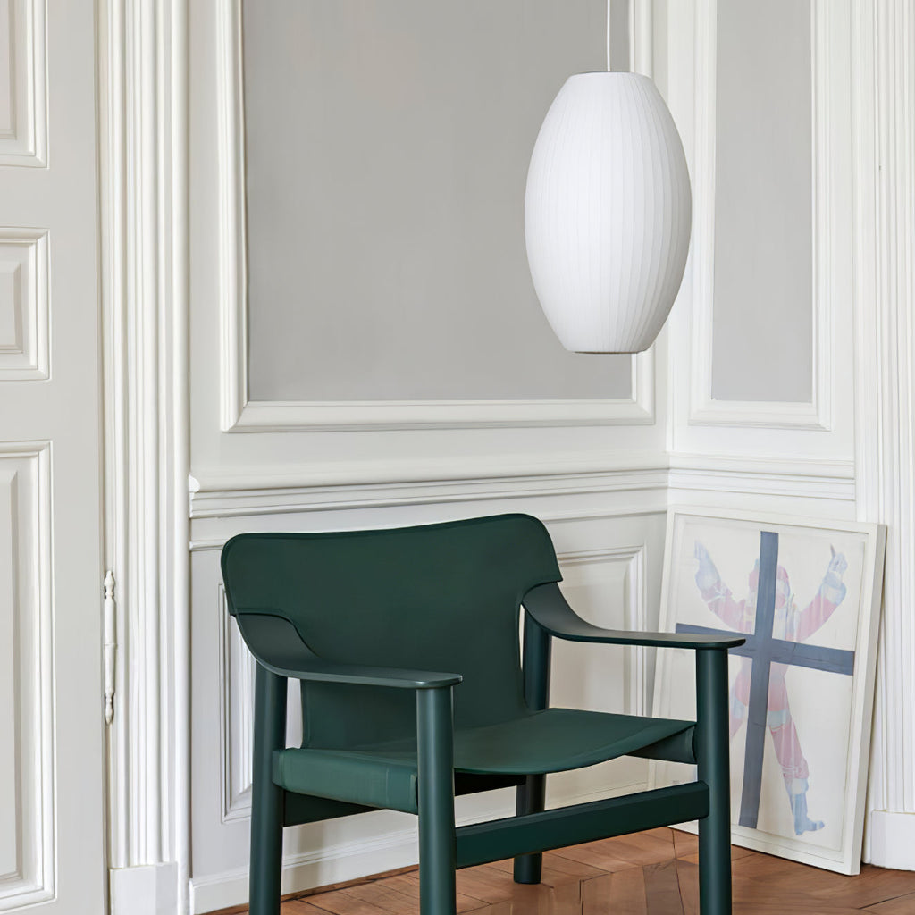 Mulberry Silk Bubble Ceiling Pendant Light Lighting Lobby