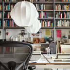 Mulberry Silk Bubble Ceiling Pendant Light Lighting Lobby