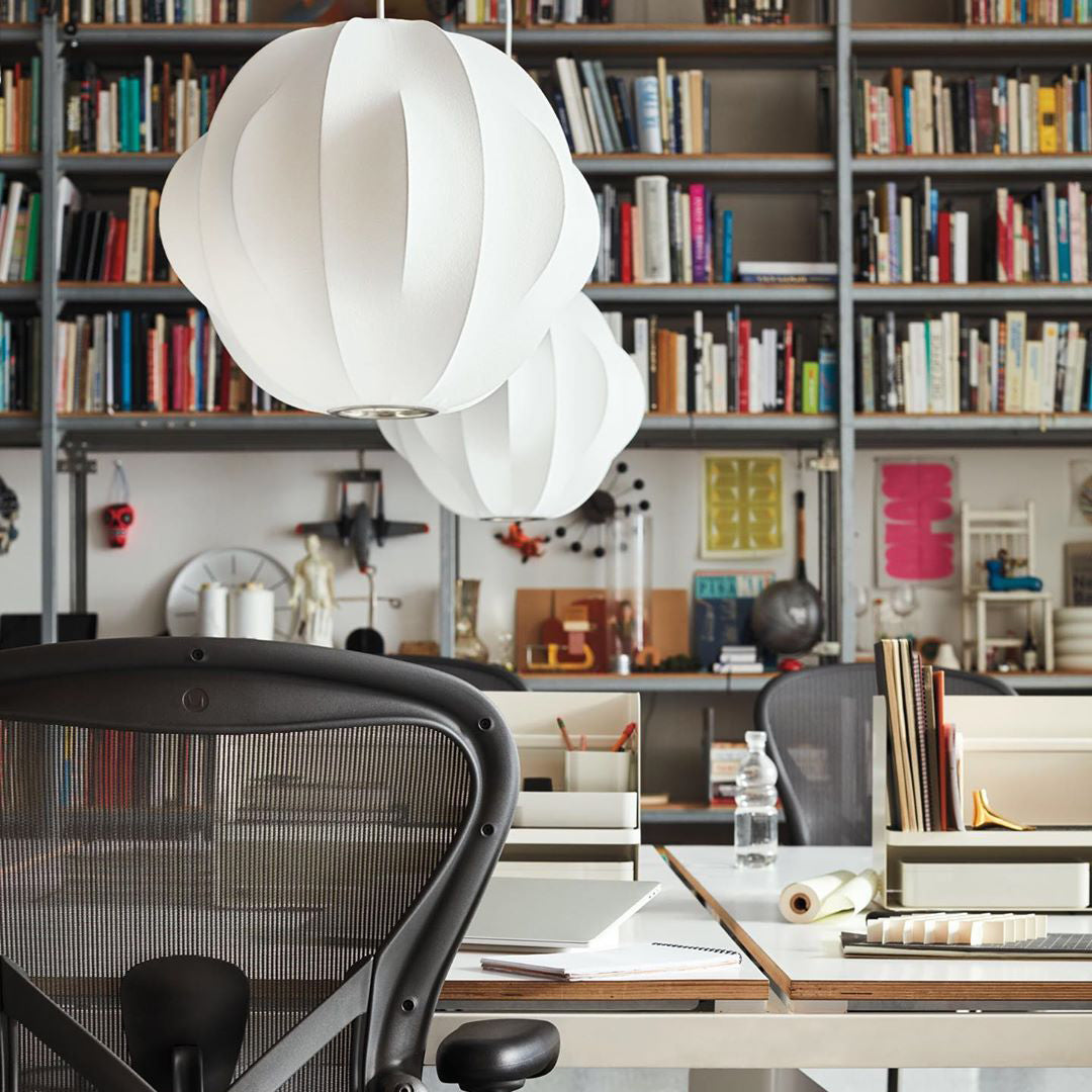 Mulberry Silk Bubble Ceiling Pendant Light Lighting Lobby